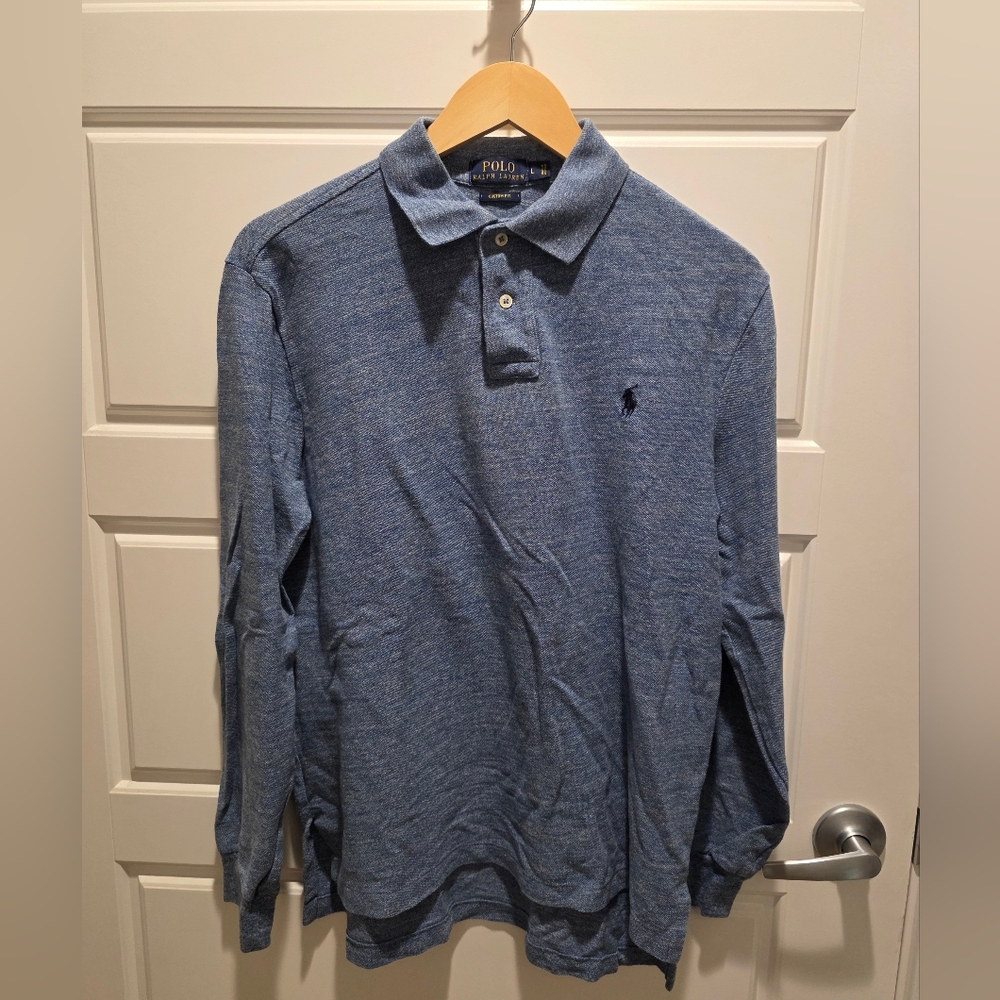 Polo by Ralph Lauren Blue Men's Shirt